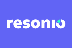 resonio logo white